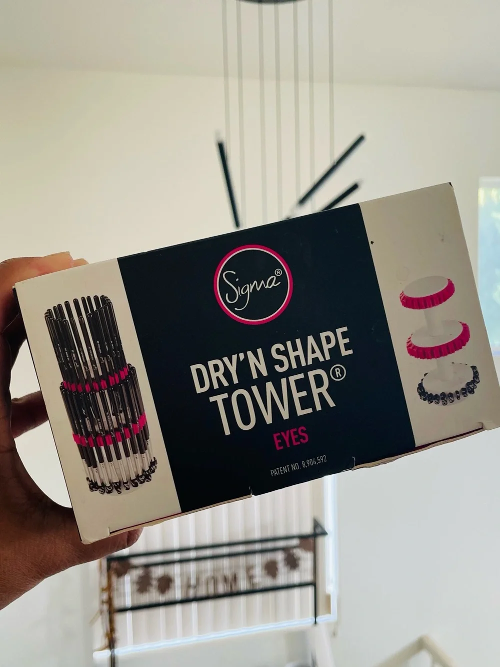 Bundle of Sigma Dry'N Shape Tower Brush Care Stations - Face + Eyes and Eyes NIB